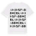 Am Umspannwerk ordlek t-shirt