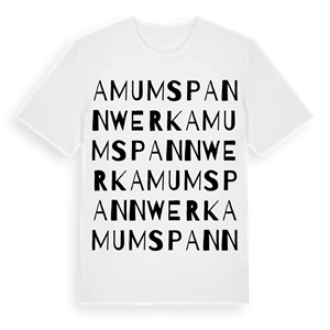 Am Umspannwerk ordlek t-shirt – ekologisk bomull t-shirt från Pinshirt