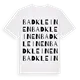Bad Kleinen ordlek t-shirt