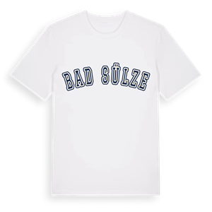 Bad Sülze college t-shirt – ekologisk bomull t-shirt från Pinshirt
