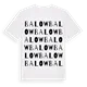 Balow ordlek t-shirt