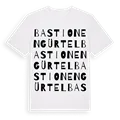Bastionengürtel ordlek t-shirt