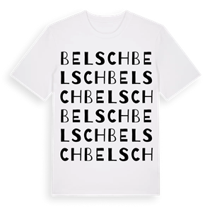 Belsch ordlek t-shirt – ekologisk bomull t-shirt från Pinshirt