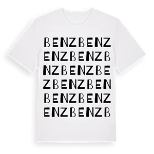 Benz ordlek t-shirt – ekologisk bomull t-shirt från Pinshirt