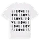 Bibow ordlek t-shirt