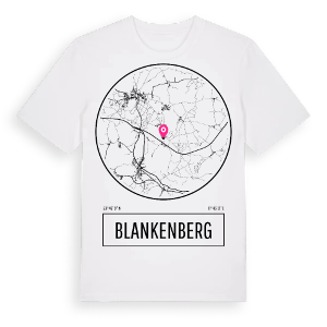 Blankenberg t-shirt – ekologisk bomull t-shirt från Pinshirt