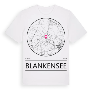 Blankensee t-shirt – ekologisk bomull t-shirt från Pinshirt