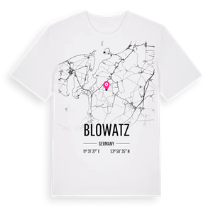 Blowatz karta t-shirt – ekologisk bomull t-shirt från Pinshirt