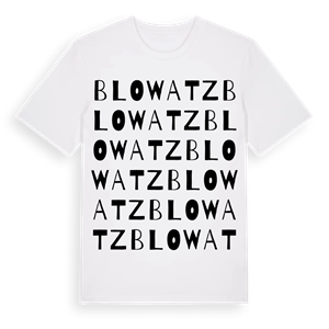 Blowatz ordlek t-shirt – ekologisk bomull t-shirt från Pinshirt