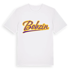 Bobzin baseball t-shirt – ekologisk bomull t-shirt från Pinshirt