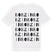 Bobzin ordlek t-shirt
