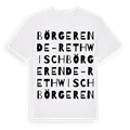 Börgerende-Rethwisch ordlek t-shirt