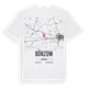 Börzow karta t-shirt