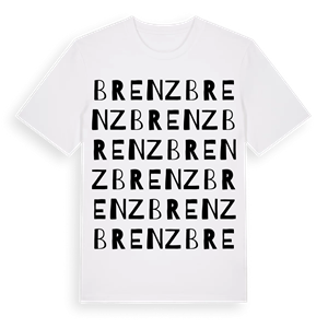 Brenz ordlek t-shirt – ekologisk bomull t-shirt från Pinshirt