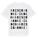 Bresegard bei Eldena ordlek t-shirt