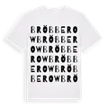 Bröbberow ordlek t-shirt