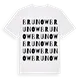 Brunow ordlek t-shirt