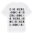 Carinerland ordlek t-shirt