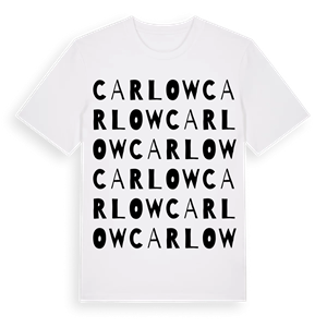 Carlow ordlek t-shirt – ekologisk bomull t-shirt från Pinshirt