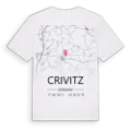 Crivitz karta t-shirt