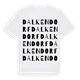 Dalkendorf ordlek t-shirt