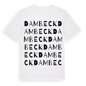 Dambeck ordlek t-shirt – ekologisk bomull t-shirt från Pinshirt