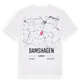 Damshagen karta t-shirt