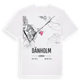 Dänholm karta t-shirt