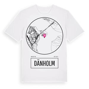 Dänholm t-shirt – ekologisk bomull t-shirt från Pinshirt