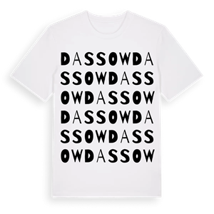 Dassow ordlek t-shirt – ekologisk bomull t-shirt från Pinshirt