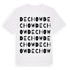 Dechow ordlek t-shirt – ekologisk bomull t-shirt från Pinshirt