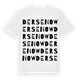 Dersenow ordlek t-shirt
