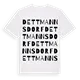Dettmannsdorf ordlek t-shirt