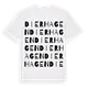 Dierhagen ordlek t-shirt
