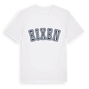 Eixen college t-shirt – ekologisk bomull t-shirt från Pinshirt