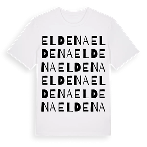 Eldena ordlek t-shirt – ekologisk bomull t-shirt från Pinshirt