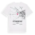 Fettenvorstadt karta t-shirt