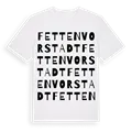 Fettenvorstadt ordlek t-shirt