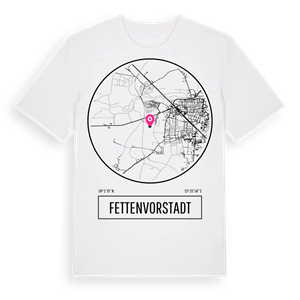 Fettenvorstadt t-shirt – ekologisk bomull t-shirt från Pinshirt