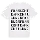 Franken ordlek t-shirt