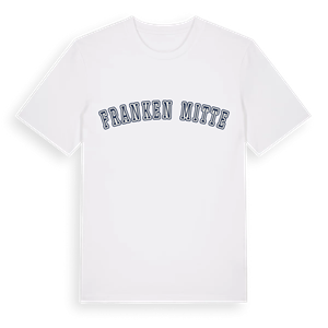 Franken Mitte college t-shirt – ekologisk bomull t-shirt från Pinshirt