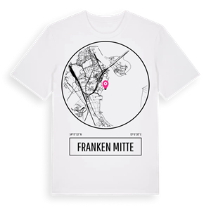 Franken Mitte t-shirt – ekologisk bomull t-shirt från Pinshirt