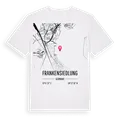 Frankensiedlung karta t-shirt