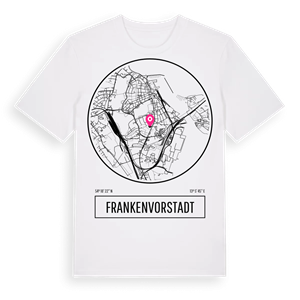 Frankenvorstadt t-shirt – ekologisk bomull t-shirt från Pinshirt