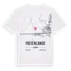 Freienlande karta t-shirt