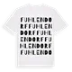 Fuhlendorf ordlek t-shirt