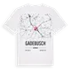 Gadebusch karta t-shirt