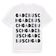 Gadebusch ordlek t-shirt