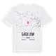 Gägelow karta t-shirt