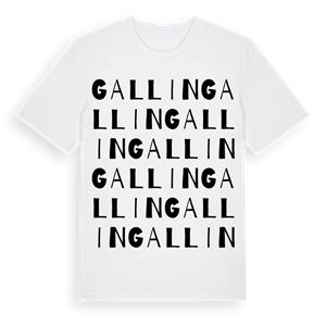 Gallin ordlek t-shirt – ekologisk bomull t-shirt från Pinshirt